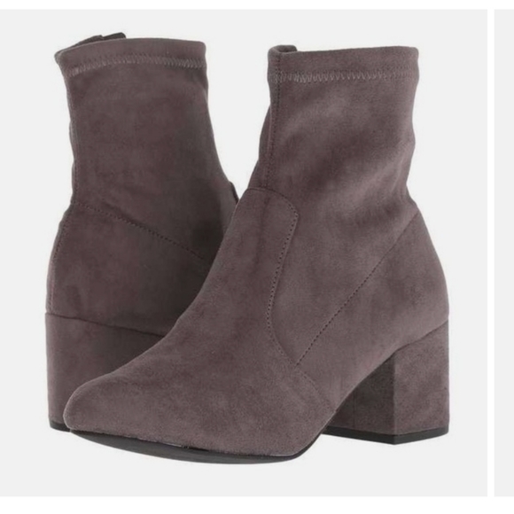 Steve Madden Grey sock booties. - Picture 1 of 7